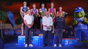 Víctor Fernández consigue el bronce en el Campeonato de Europa de Triatlón Youth Melilla 2026 en el marco de los II Juegos del Agua